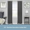 Kenney Mfg Kenney Mercer 3/4" Standard Decorative Window Curtain Rod, 36-66", Brushed Nickel KN80102NP - alternate 5